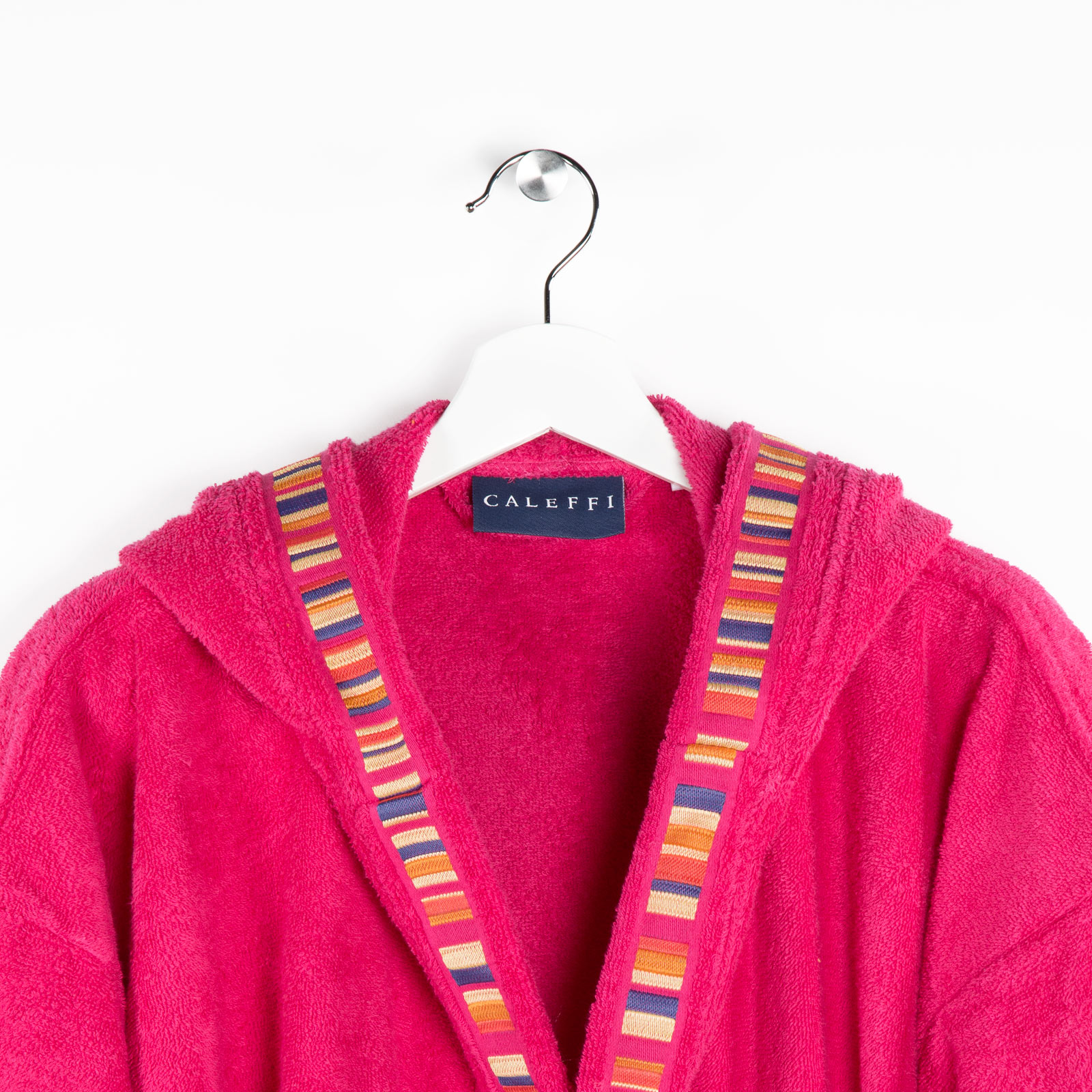 Albornoz con capucha Infantil YUPI algodón jacquard rizo
