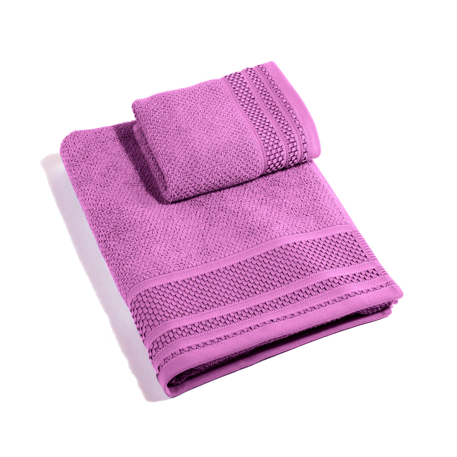 Juego Set Toalla( Tocador+Lavabo) + Toalla Baño GIM liso jacquard